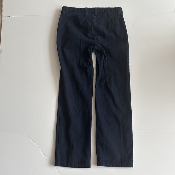 Lot of 3 Old Navy Straight Built in Flex Pants Boy Size 10 - 2 Tan & 1 Navy Blue - Picture 11 of 12